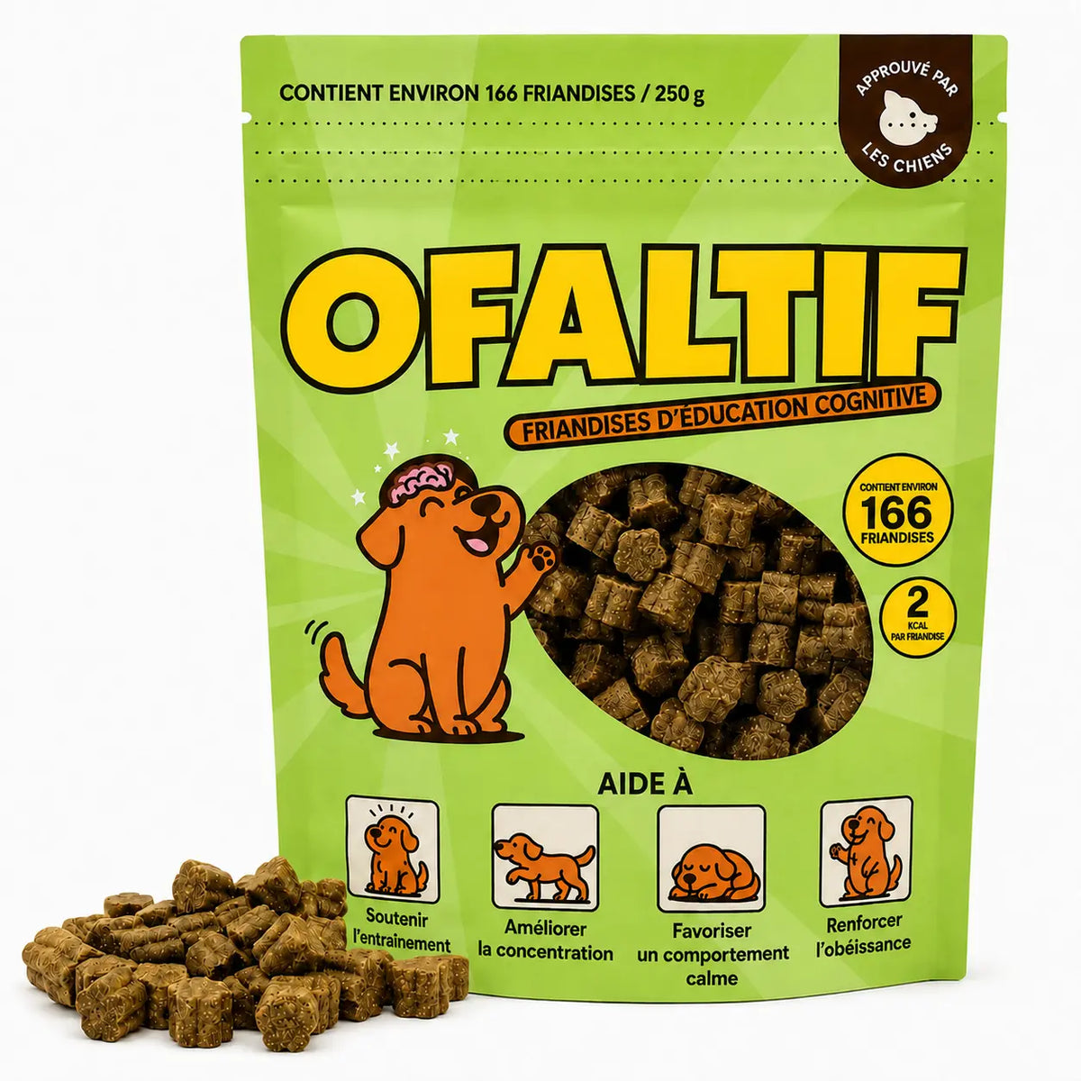 Friandises d’entraînement pour chiens