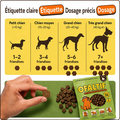 Friandises d’entraînement pour chiens